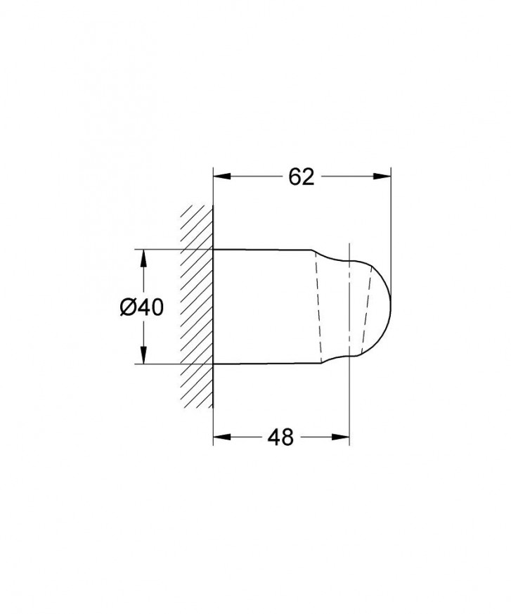 Стенно окачване за душ Relexa 28605000