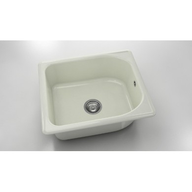 Единична мивка 60х51 см от полимермрамор 210