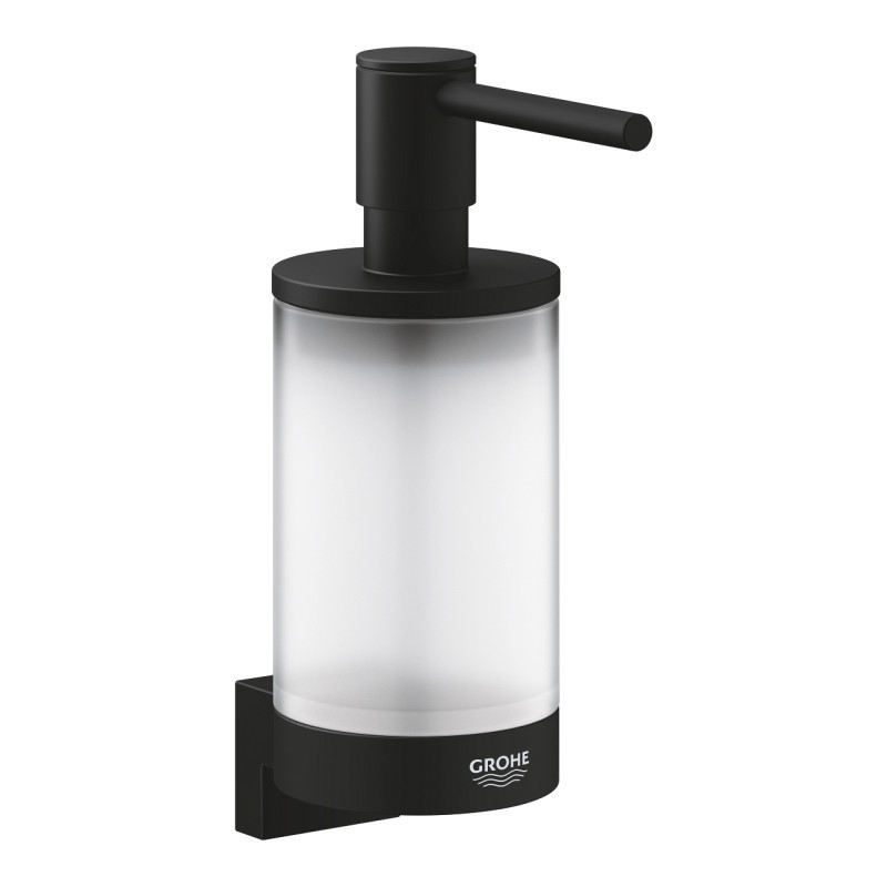 Комплект държач с диспенсър за сапун  Selection phantom black