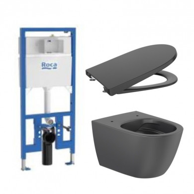 КОМПЛЕКТ ONA RIMLESS ЧЕРЕН МАТ И СТРУКТУРА DUPLO ПО ИЗБОР