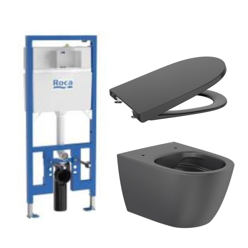 КОМПЛЕКТ ONA RIMLESS ЧЕРЕН МАТ И СТРУКТУРА DUPLO ПО ИЗБОР