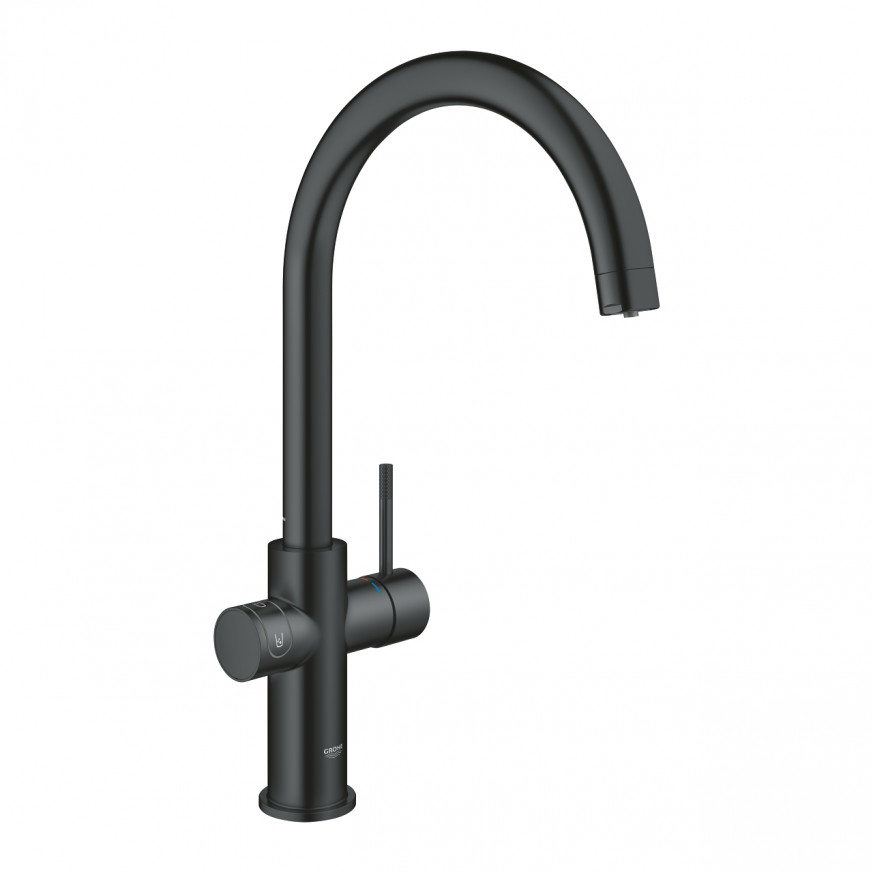 Комплект GROHE Blue Home  с С- чучур velvet black