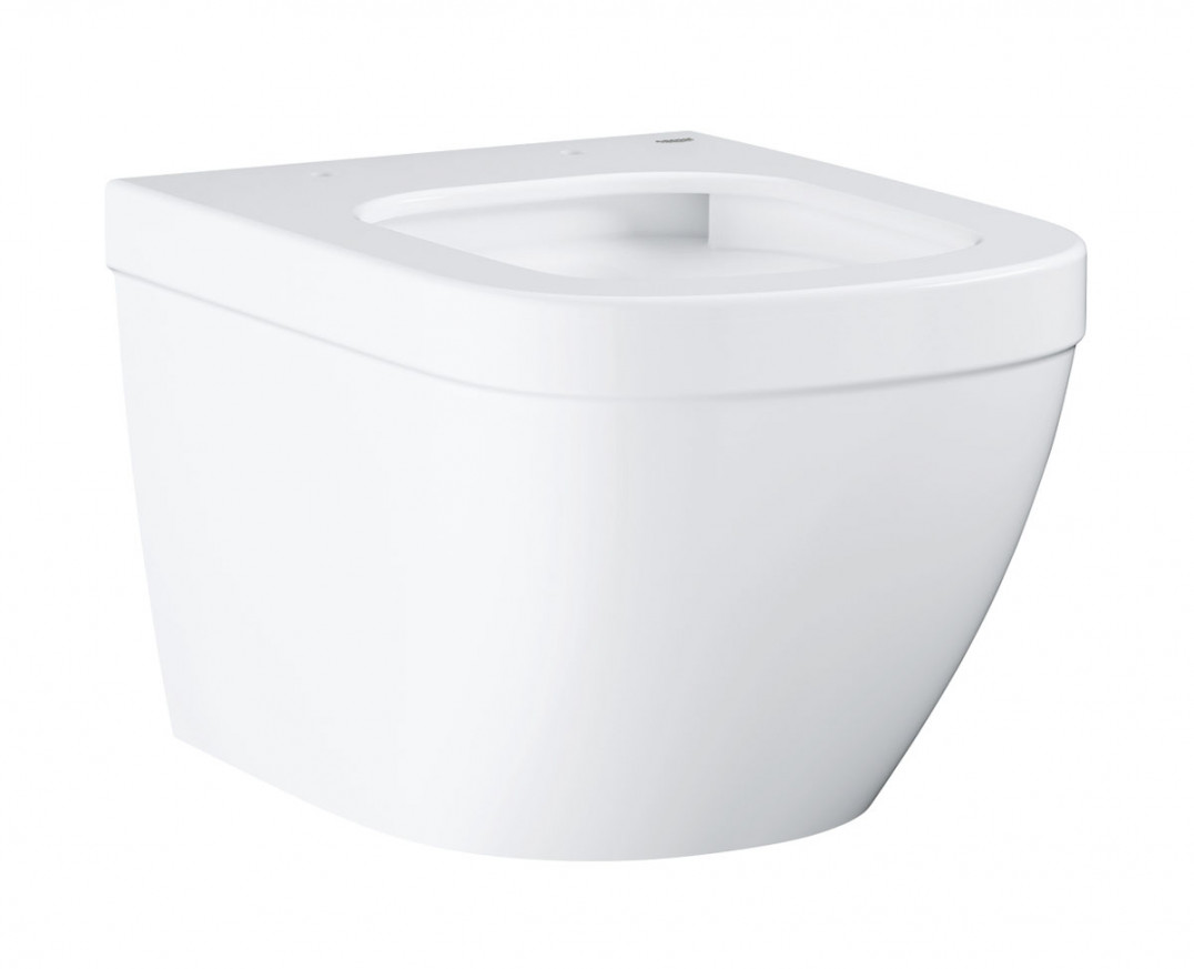 Конзолна тоалетна чиния Euro Ceramic 3920600H къса проекция с Pure Guard