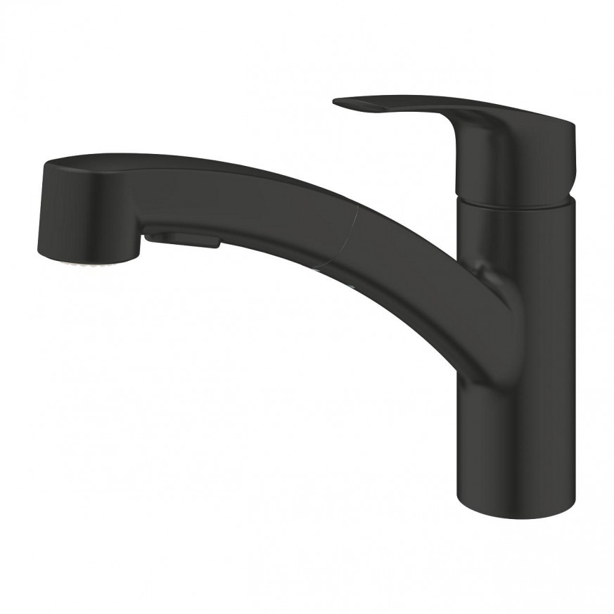 Кухненски смесител Eurosmart QuickFix matte black
