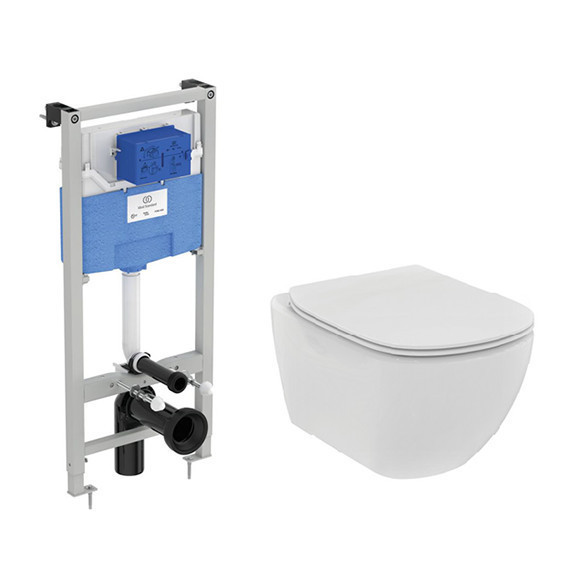 WC комплект за вграждане Tesi Rimless+ R059501