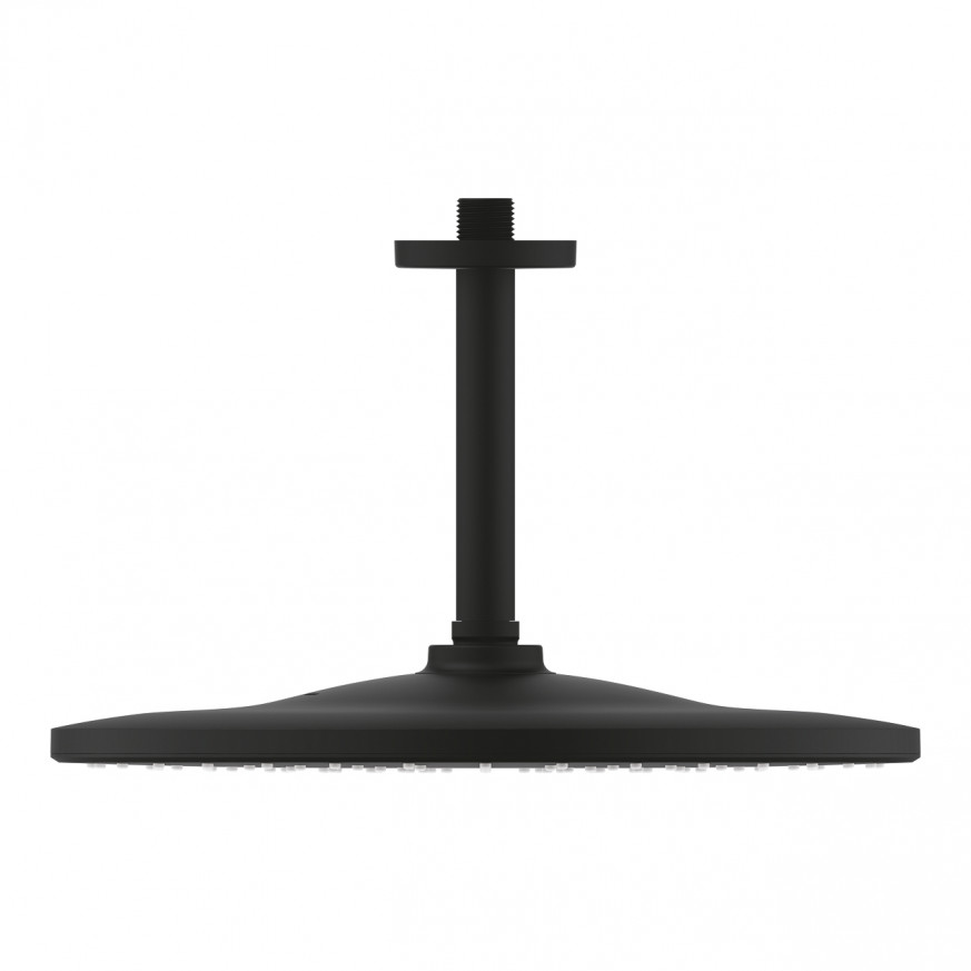 Комплект душ глава към тавана Rainshower Mono 310 142 mm phantom black