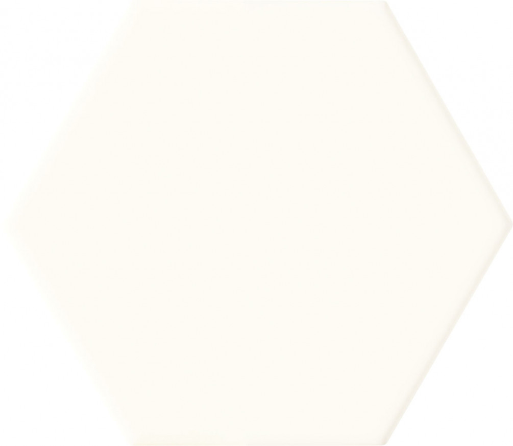 Фаянс Burano Hex White 12.5x11