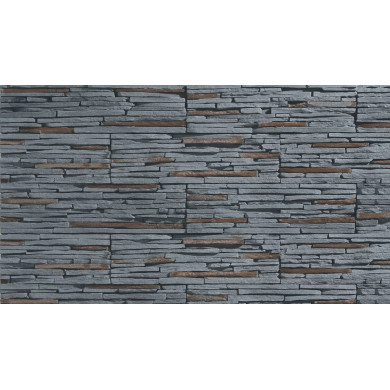 Облицовъчен камък Venezia 4 Graphite 15,2x55 