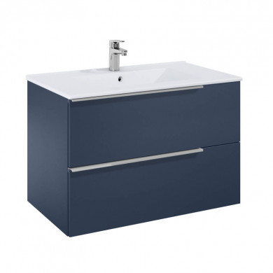 Долен шкаф с мивка Elegant 80cm син мат
