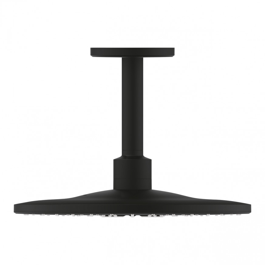 Комплект душ пита към таван Rainshower SmartActive 310 142 mm, 2 струи phantom black