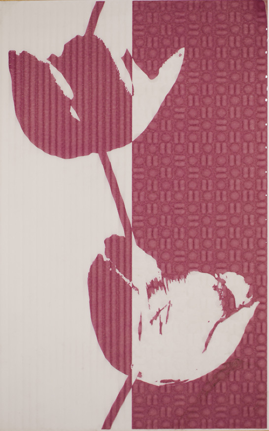 Декор 25x40 Betula Lila 484011