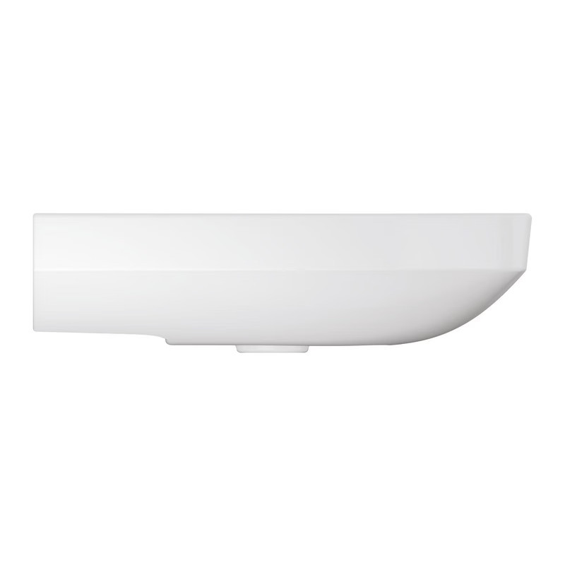 Euro Ceramic, умивалник за стенен монтаж, 600 mm, без отвор и без преливник