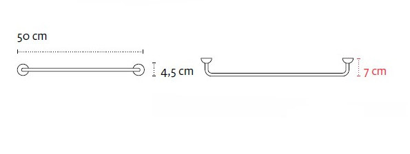 Хавлийник 50см Classic 5250