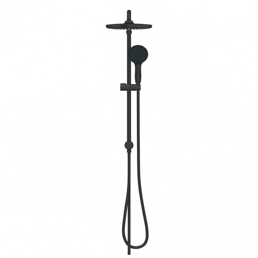 душ система с превключвател Tempesta 250 Flex matte black