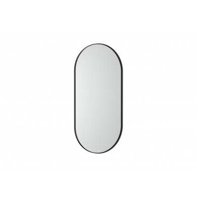 Овално огледало LUNA с рамка и амбиентно LED осветление