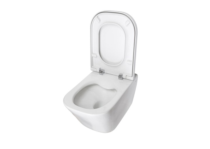 Конзолна тоалетна чиния Gap Clean Rim A34647L000 с капак плавно затваряне