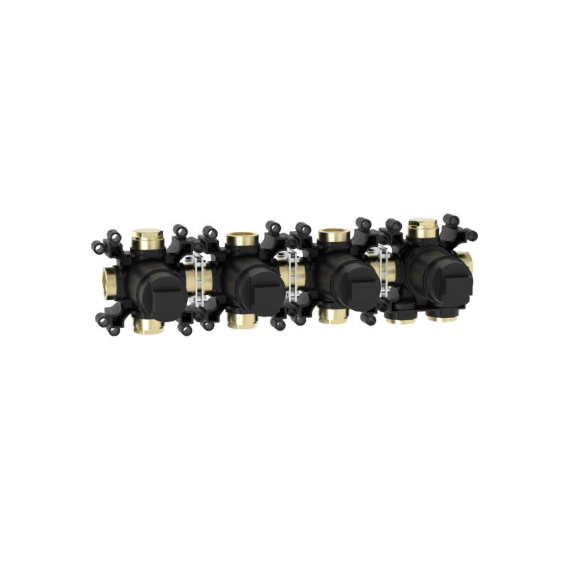 T-MULTI SWITCH ВГРАДЕНО ТЯЛО ЗА ТЕРМОСТАТЕН СМЕСИТЕЛ  3-пътен