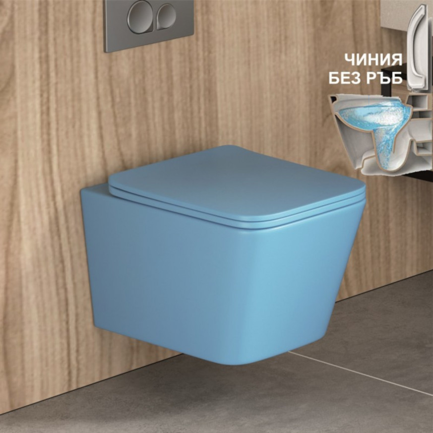 Стенна тоалетна чиния 