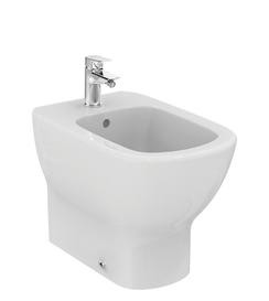 Стоящо биде Tesi с плътно прилепване към стена T3540V1-бял мат