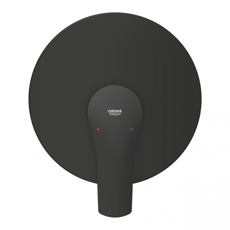 Смесител за вграждане за душ Eurosmart matte black