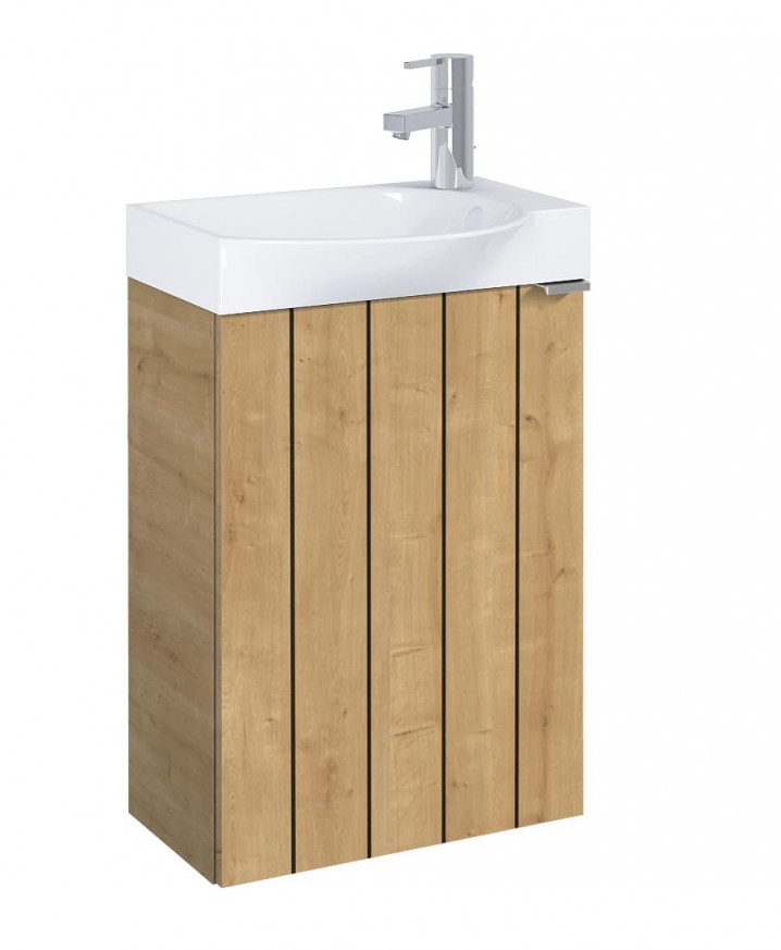 ДОЛЕН ШКАФ С МИВКА MICRO PLUS 45 СМ light structure