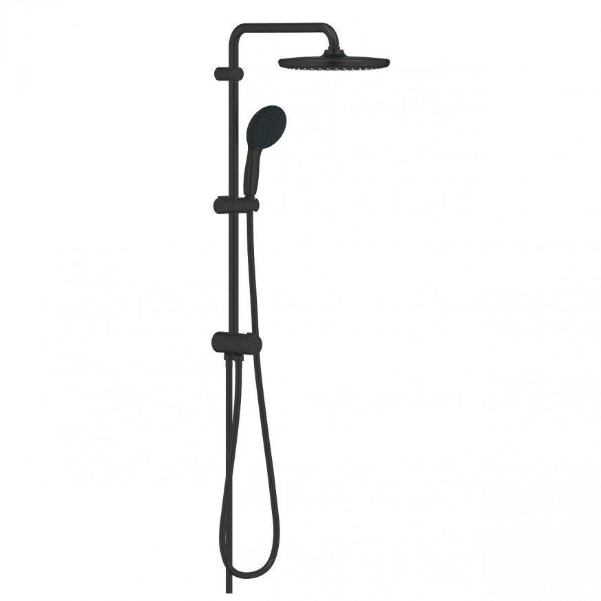 душ система с превключвател Tempesta 250 Flex matte black