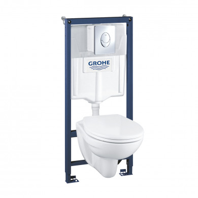Комплект Solido Perfect тоалетна и структура за вгражданe  39192000