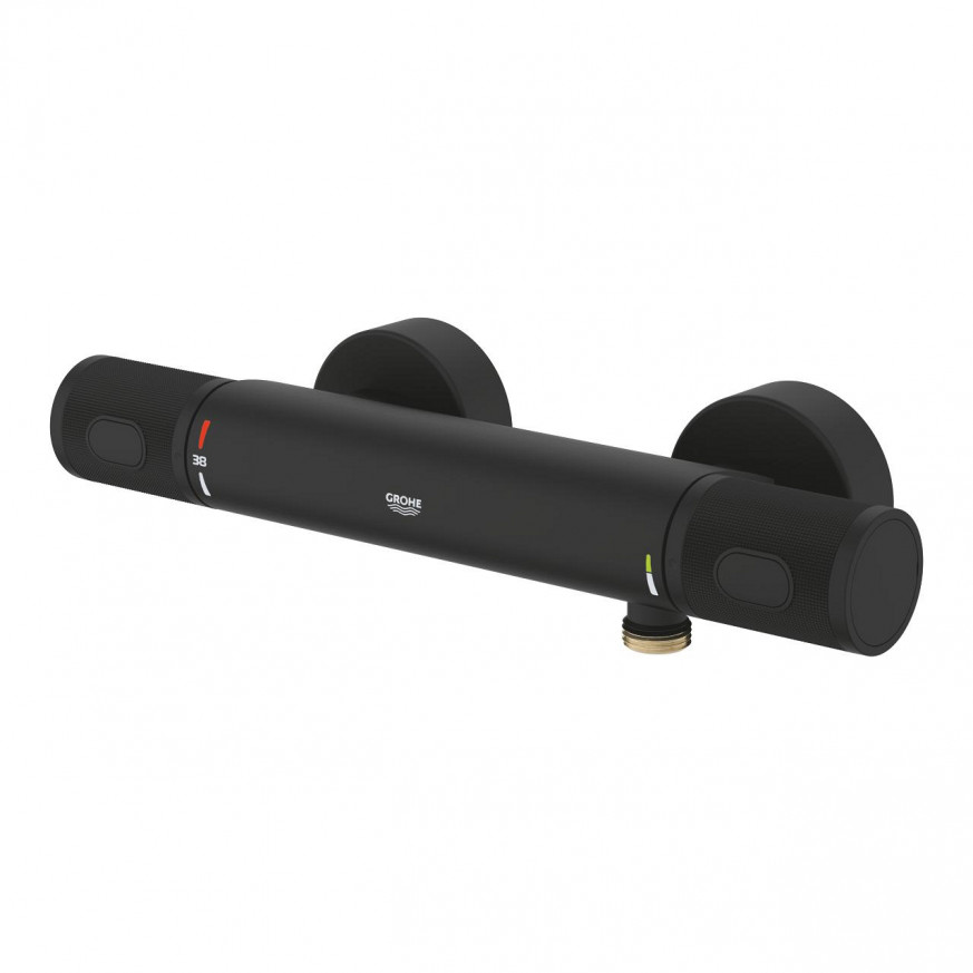 Grohtherm 1000 Performance Термостатен смесител за душ phantom black