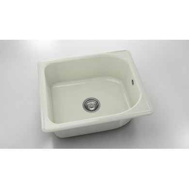 Единична мивка 60х51см от полимермрамор 210