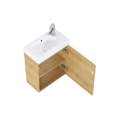 Шкаф с мивка Unik Mini N, 45 см light oak