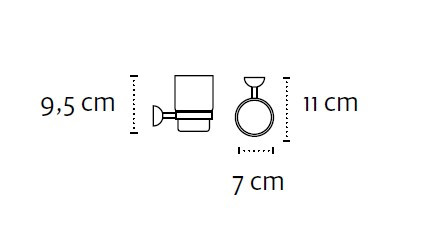 Чаша с държач Classic 5501