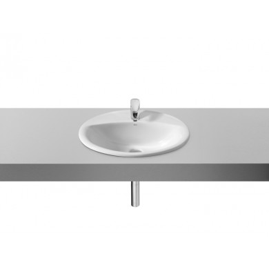 Порцеланов умивалник Aloa 56см за вграждане в плот A327865000