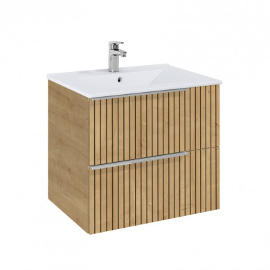 Долен шкаф с мивка Elegant 60cm light oak structure