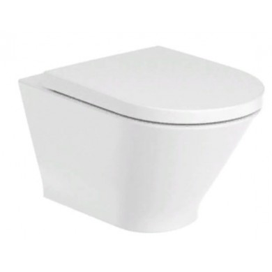 Конзолна тоалетна чиния Gap Round Rimless A3460NL000