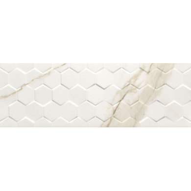 Фаянс Calacatta Gold Hexagon 25x75