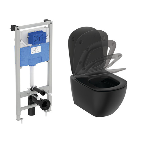WC комплект за вграждане TESI RIMLESS