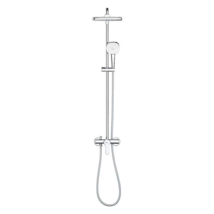 Душ система с едноръкохватков смесител Grohe Tempesta Sistem Cube 250
