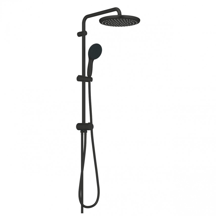 душ система с превключвател Tempesta 250 Flex matte black