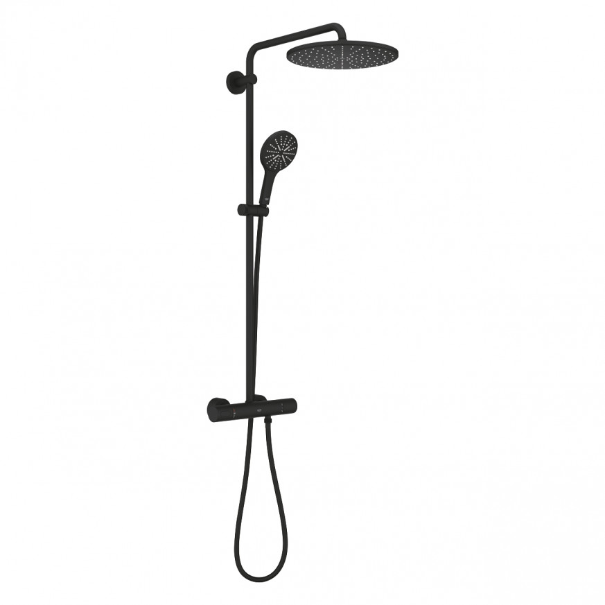 Душ система с термостат Rainshower SmartActive 310 phantom black