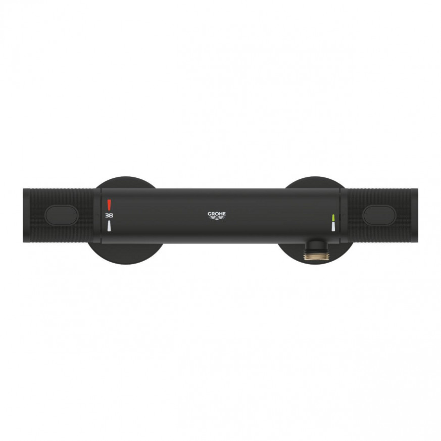 Grohtherm 1000 Performance Термостатен смесител за душ phantom black
