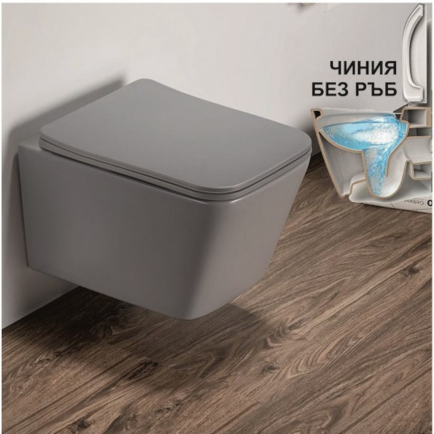 Стенна тоалетна чиния 