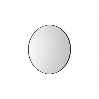 Кръгло огледало LUNA ф 80 с рамка и амбиентно LED осветление