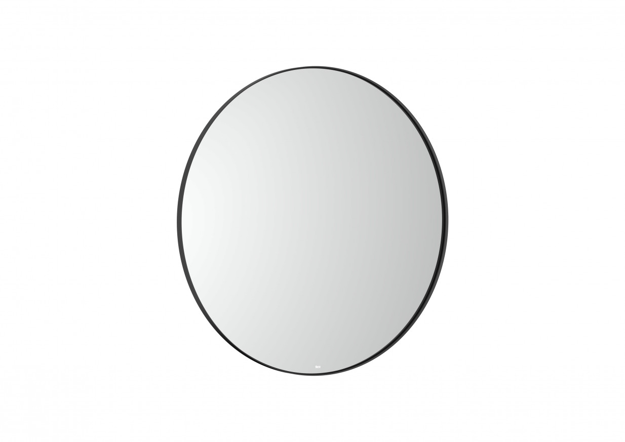Кръгло огледало LUNA ф 80 с рамка и амбиентно LED осветление
