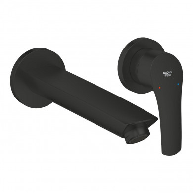 Двудупков смесител за умивалник  Eurosmart M-размер matte black