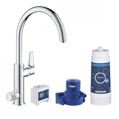 Кухненска филтрираща система за пречистване на вода Grohe Blue Pure BauCurve 30385000