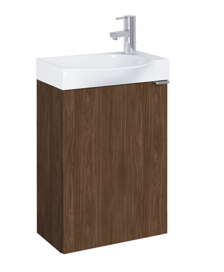 ДОЛЕН ШКАФ С МИВКА MICRO PLUS 45 СМ alpine walnut