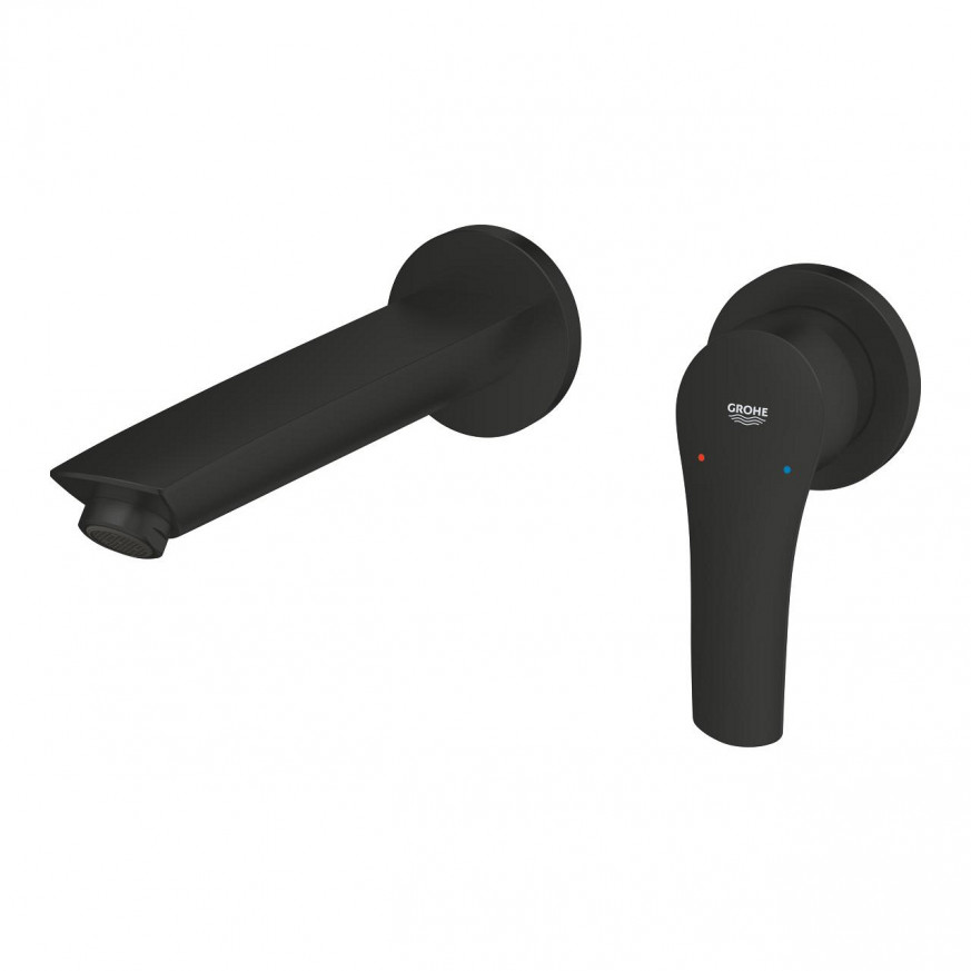 Двудупков смесител за умивалник  Eurosmart M-размер matte black