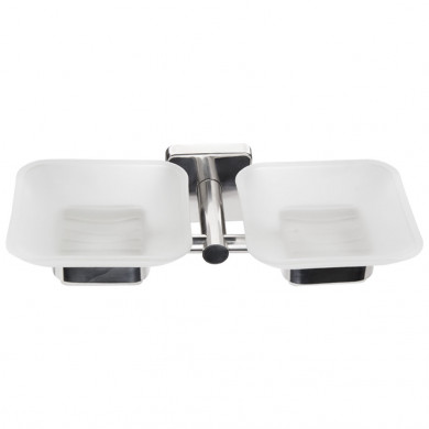 Двоен държач със сапунерки Quattro 4833