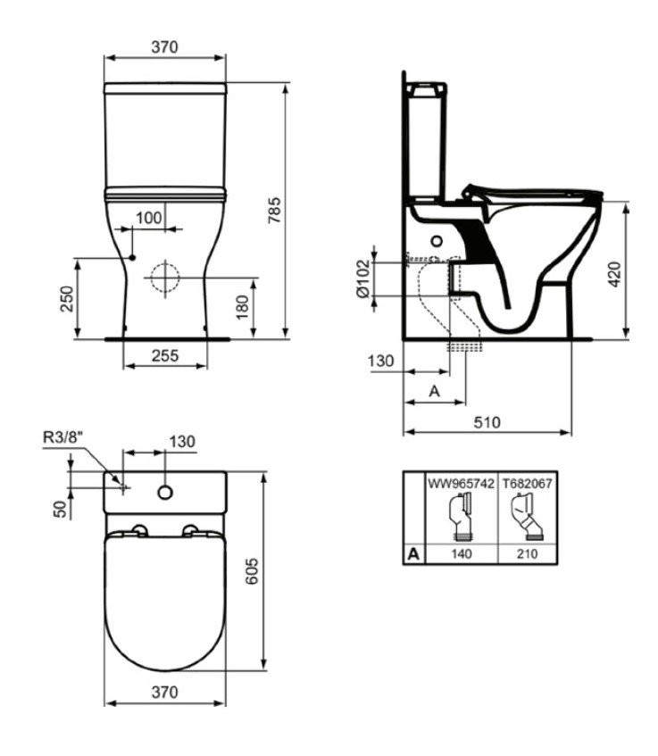 Моноблок Tirso E336501