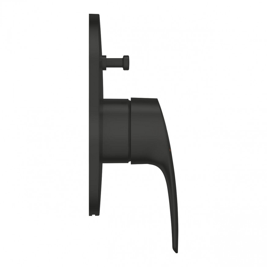Смесител за вграждане за вана Eurosmart  matte black